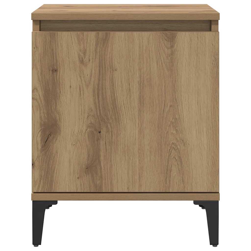 Bedside Cabinet Artisan oak 40 x 30 x 50 cm Engineered wood