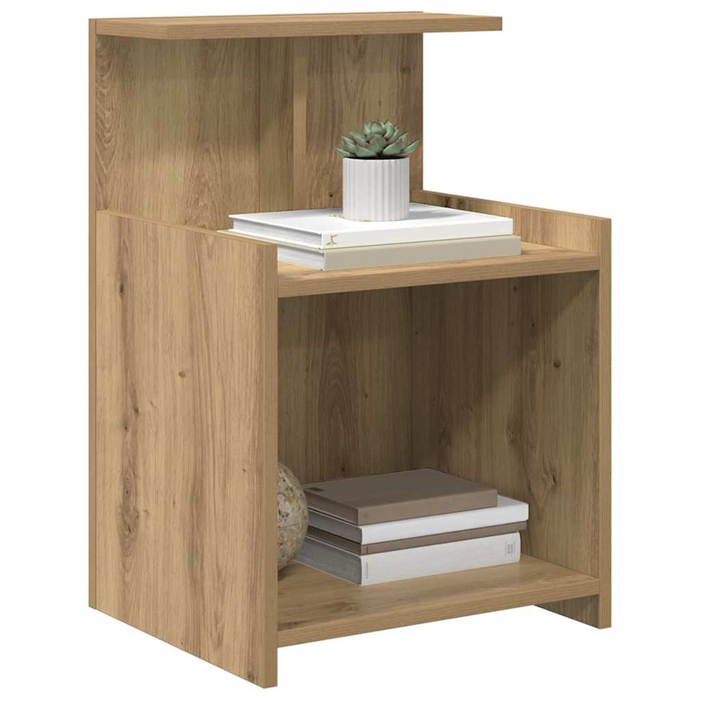 Bedside Cabinet Artisan oak 40 x 35 x 60 cm Engineered wood