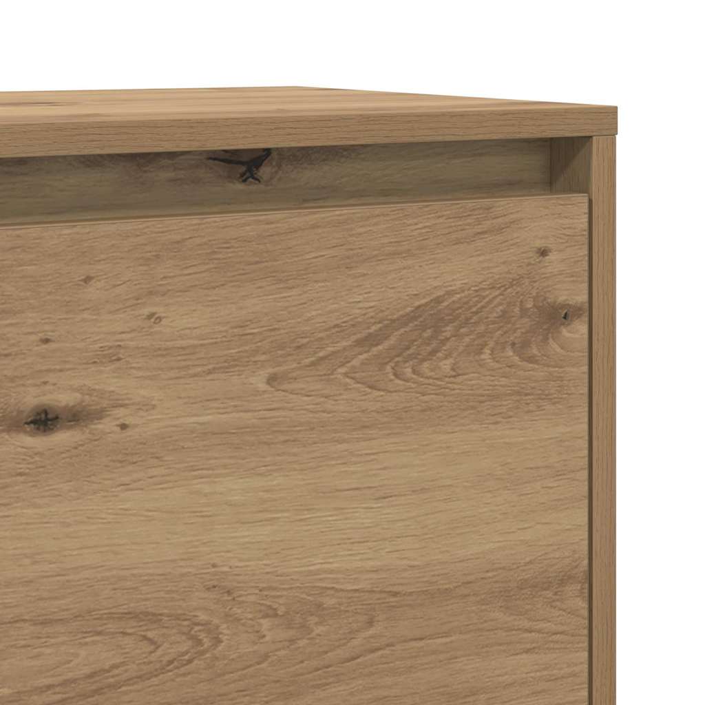 Bedside Cabinet Artisan oak 45 x 34 x 44.5 cm Engineered wood