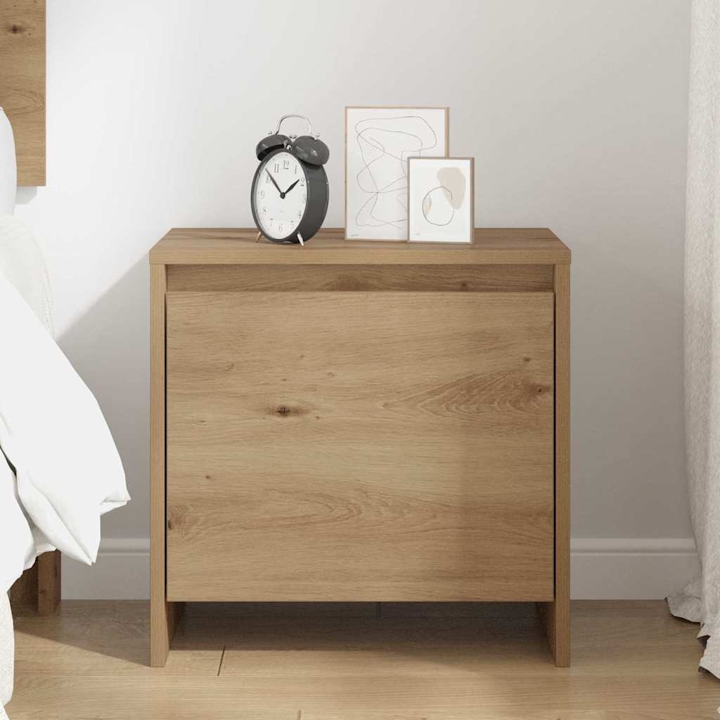 Bedside Cabinet Artisan oak 45 x 34 x 44.5 cm Engineered wood