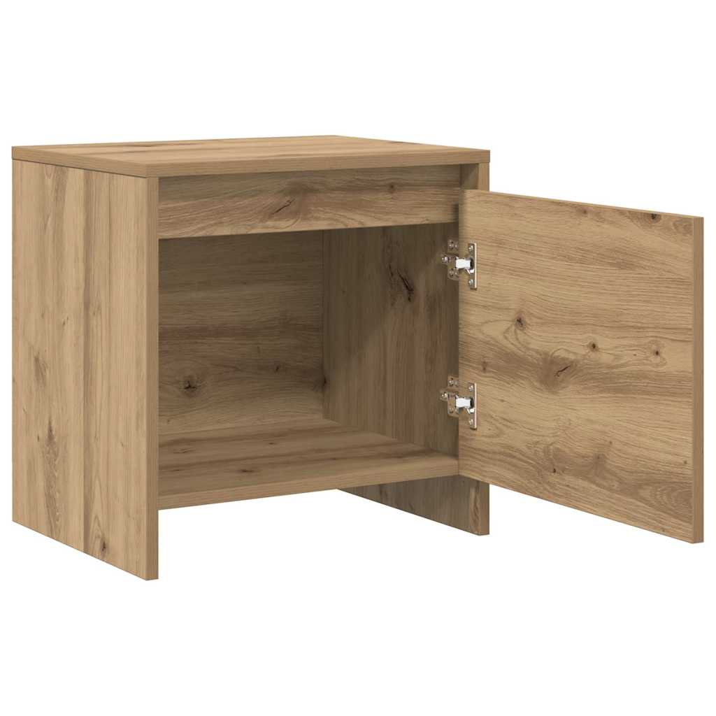 Bedside Cabinet Artisan oak 45 x 34 x 44.5 cm Engineered wood