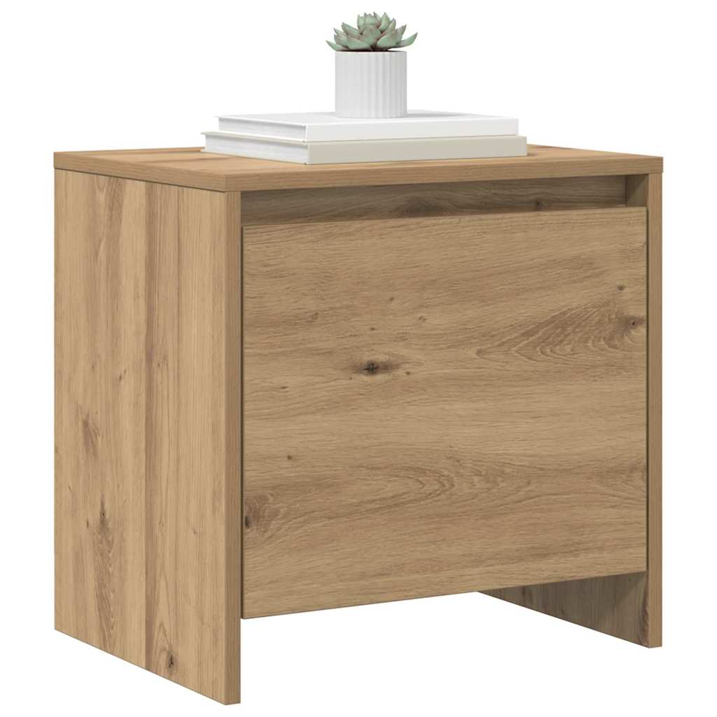 Bedside Cabinet Artisan oak 45 x 34 x 44.5 cm Engineered wood