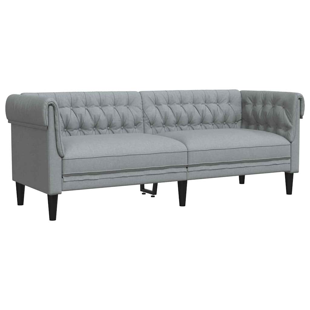 Sofa Set Light grey Fabric