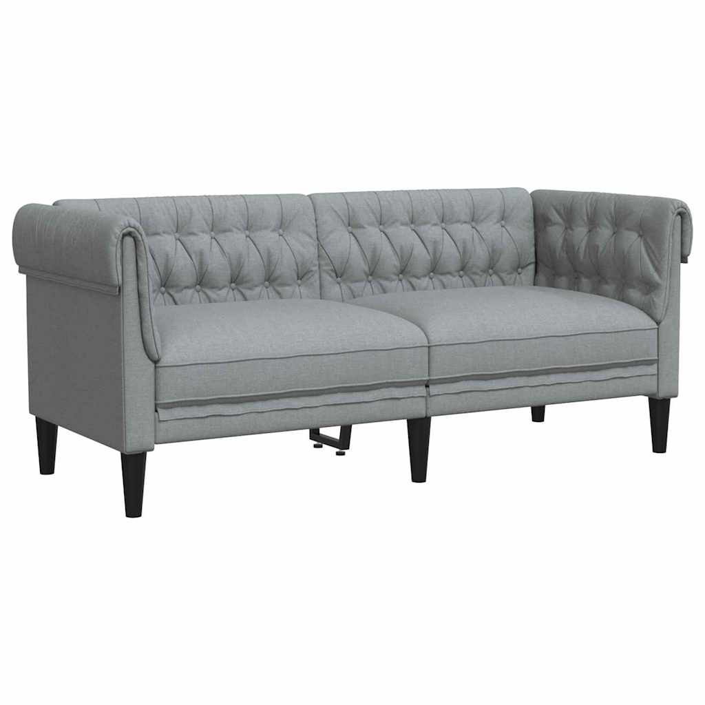 Sofa Set Light grey Fabric