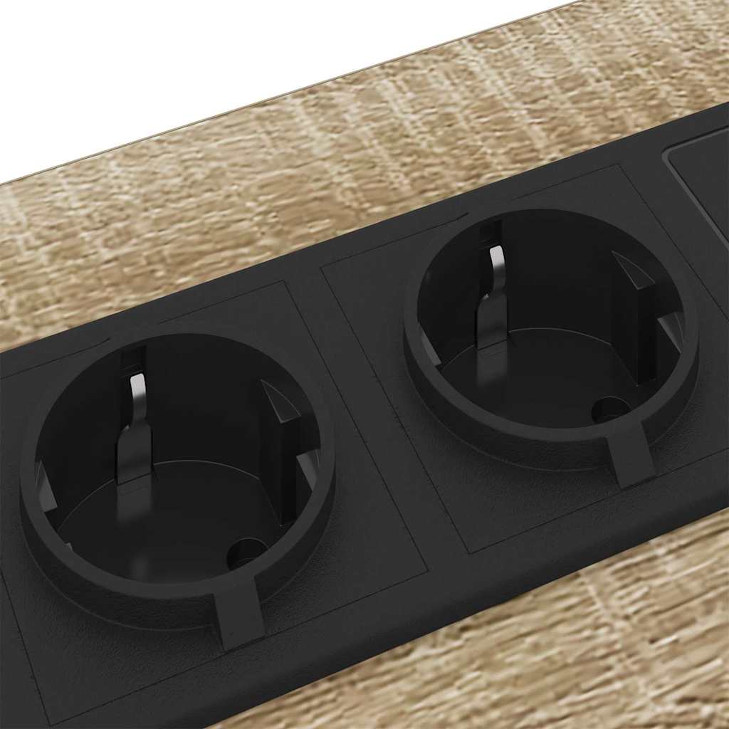 Bedside Cabinet Sonoma oak 42 x 41 x 61 cm Engineered wood