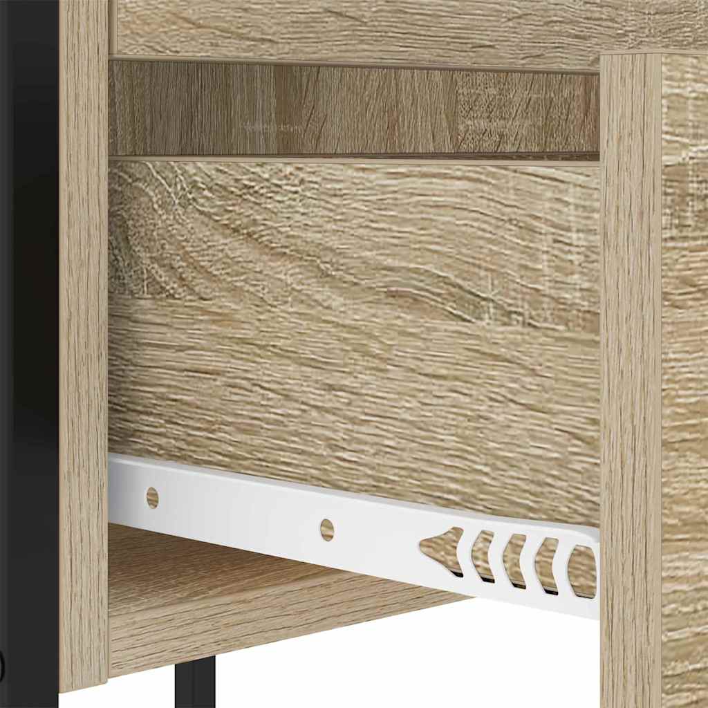 Bedside Cabinet Sonoma oak 42 x 41 x 61 cm Engineered wood