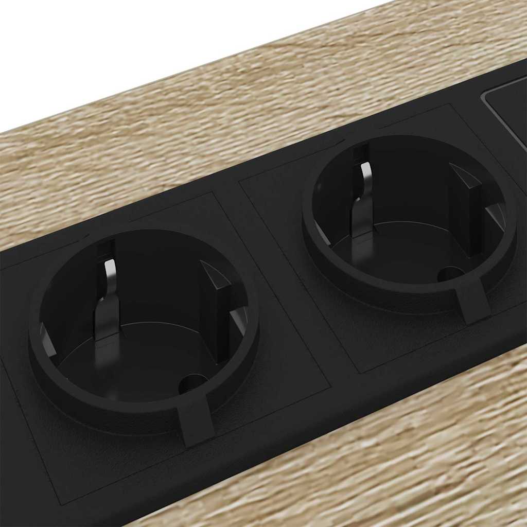 Bedside Cabinet Sonoma oak Engineered wood