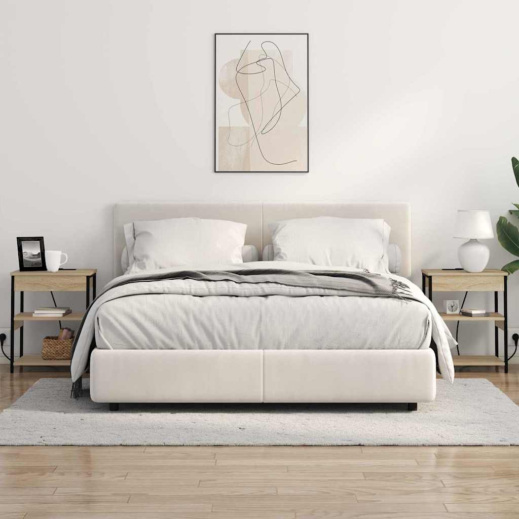 Bedside Cabinet Sonoma oak Engineered wood