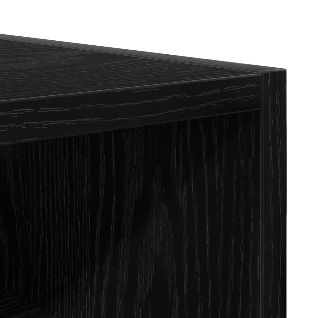 Hanging Cabinet with Shelf Riga Black oak 20 x 29.5 x 60 cm