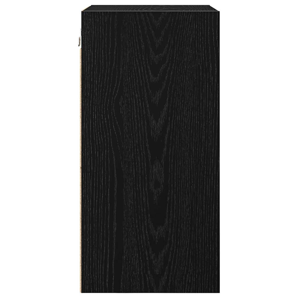 Hanging Cabinet with Shelf Riga Black oak 40 x 29.5 x 60 cm
