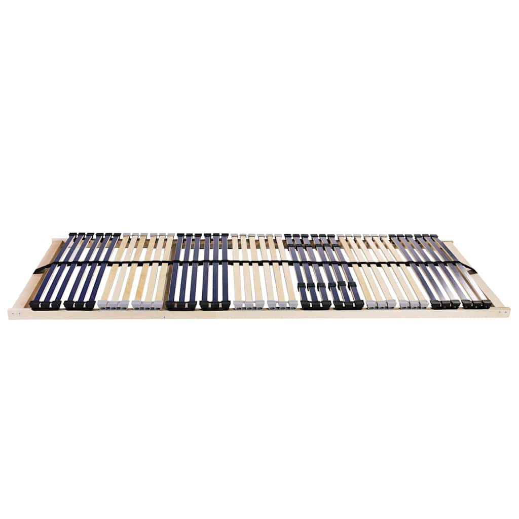 Slatted Bed Base Brown 120 x 190 cm Solid beech wood
