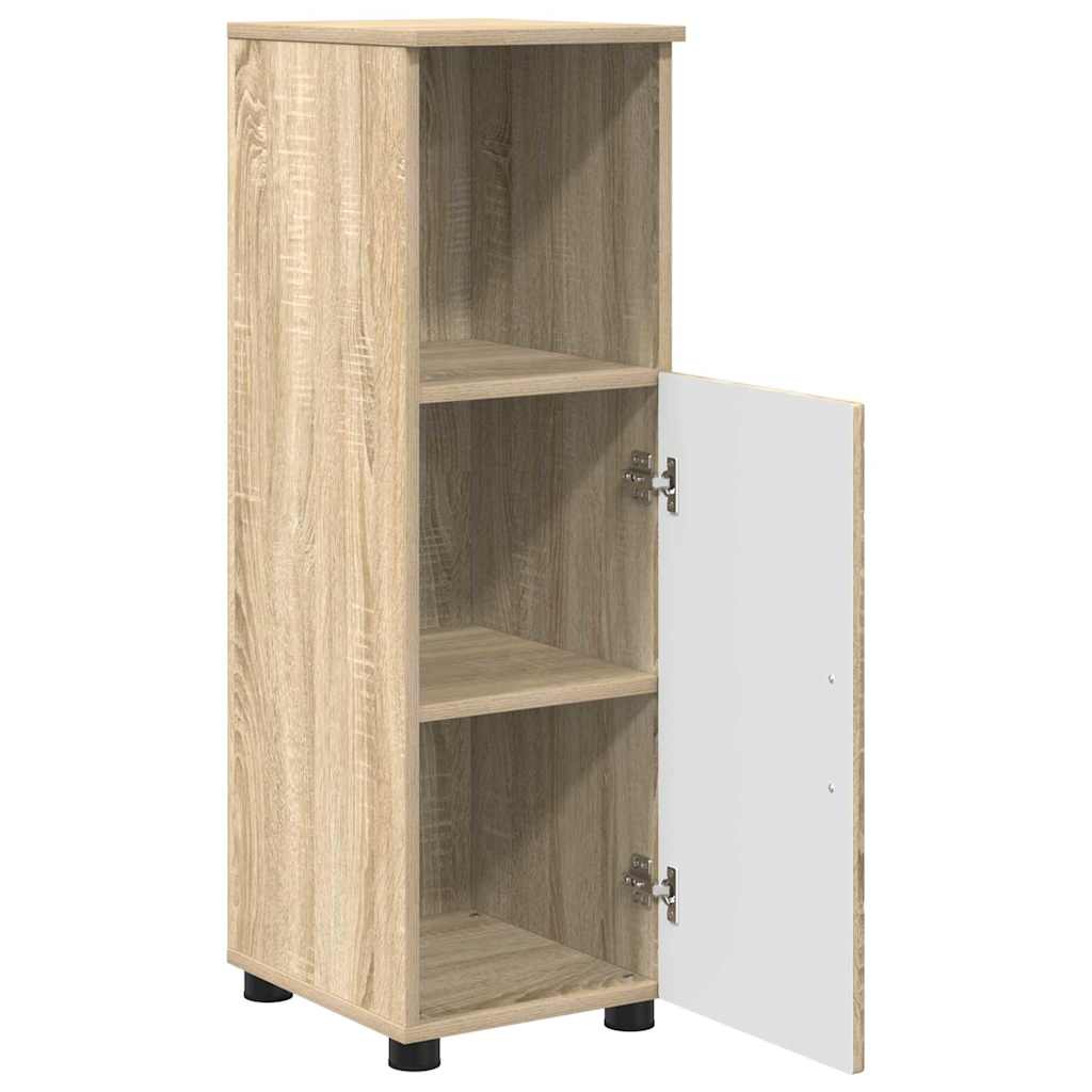 Bathroom Furniture Set 3 pcs Sonoma oak 76.5 x 35 x 64 cm