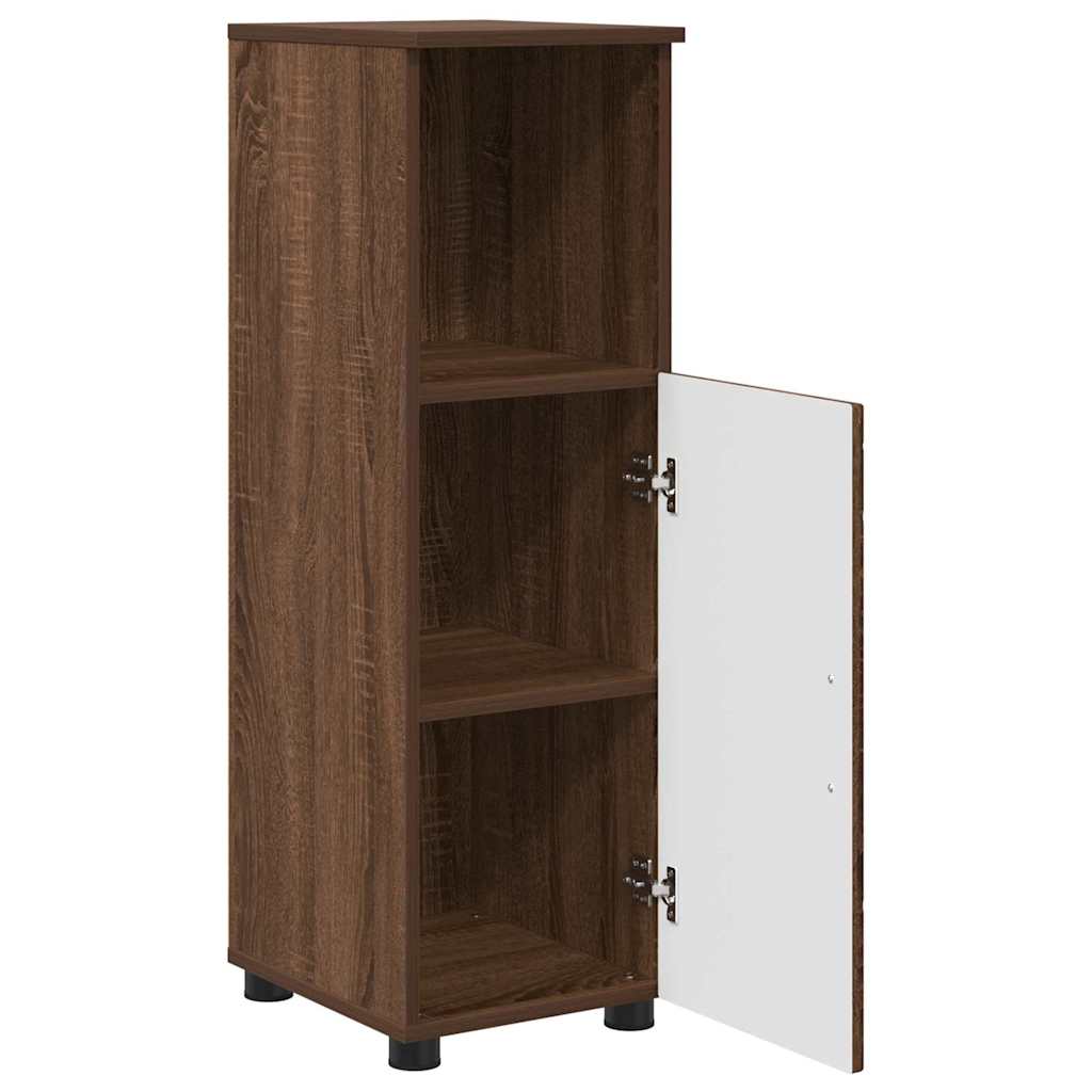 Bathroom Furniture Set 3 pcs Brown oak 76.5 x 35 x 64 cm