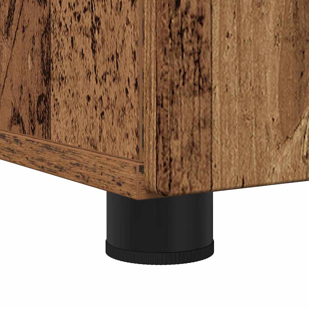 Bathroom Furniture Set 3 pcs Old wood 76.5 x 35 x 64 cm