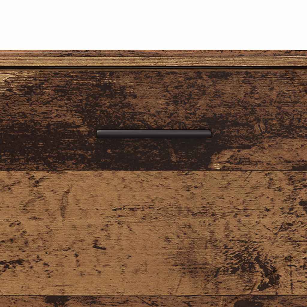 Bathroom Furniture Set 3 pcs Old wood 76.5 x 35 x 64 cm