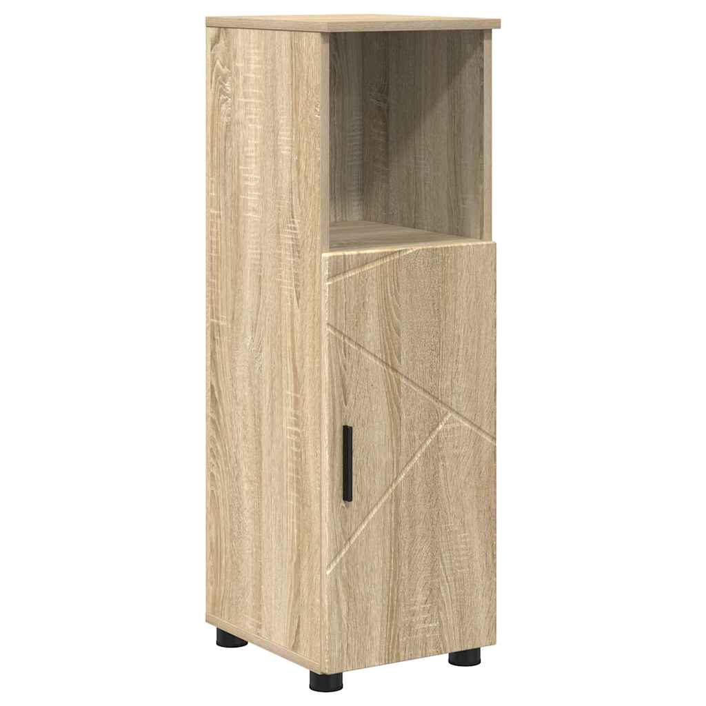 Bathroom Furniture Set 4 pcs Sonoma oak 30 x 35 x 192 cm