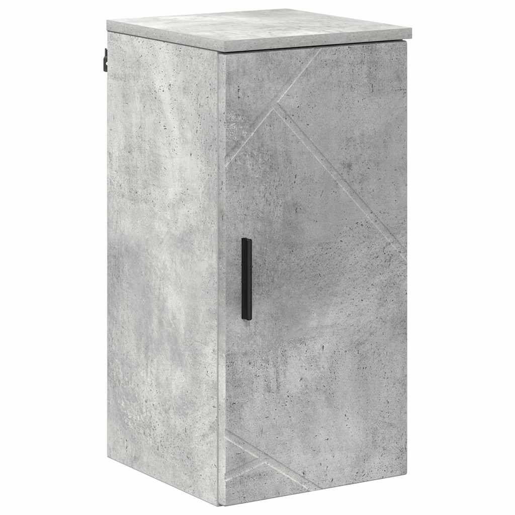 Bathroom Furniture Set 5 pcs Concrete grey 30 x 35 x 192 cm