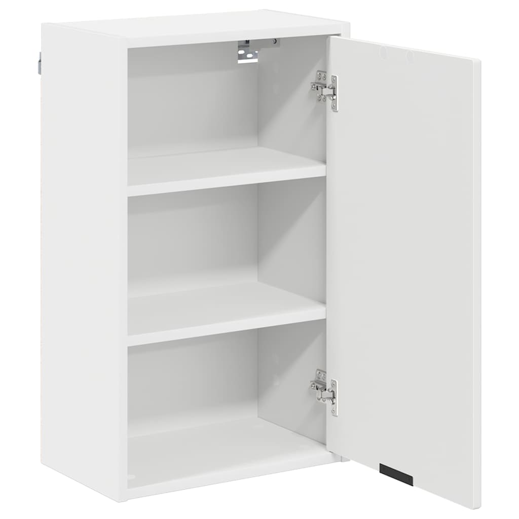 Bathroom Furniture Set with Shelf 3 pcs White 39.5 x 36 x 88 cm
