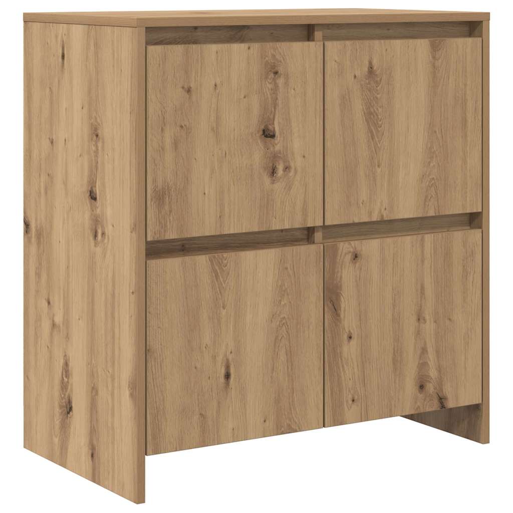 Sideboards 2 pcs Artisan oak 70 x 41 x 75 cm Engineered wood