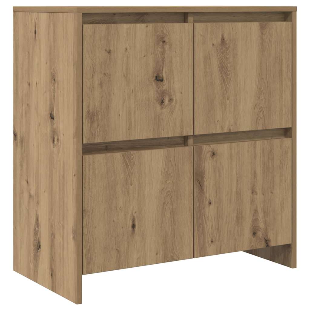 Sideboards 2 pcs Artisan oak 70 x 41 x 75 cm Engineered wood