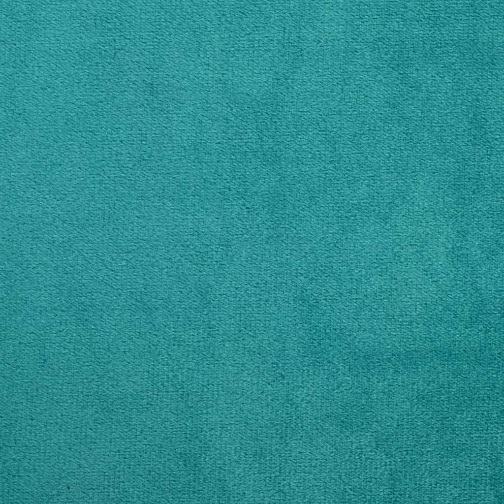 Corner Bed Frame Other with Headboard Turquoise 90 x 200 cm