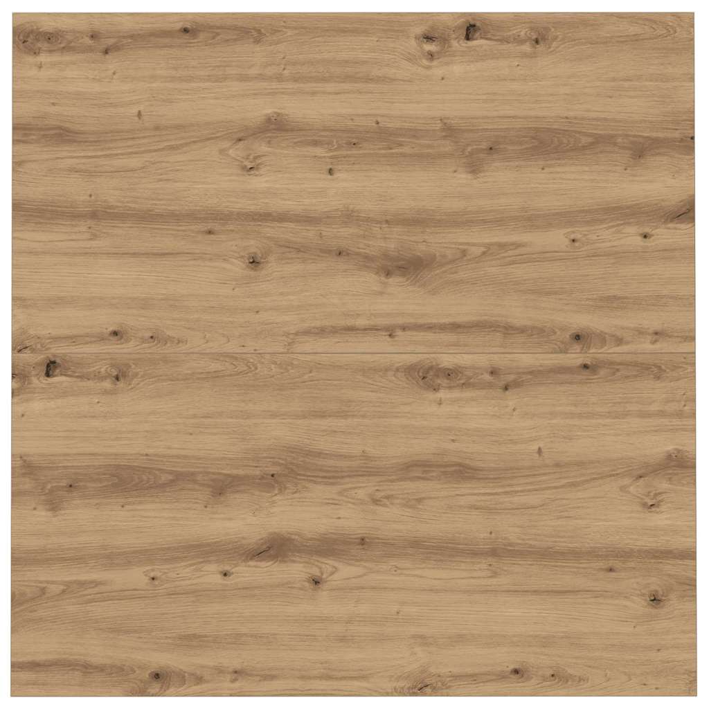 Coffee Table Artisan oak 100 x 100 x 40 cm Engineered Wood