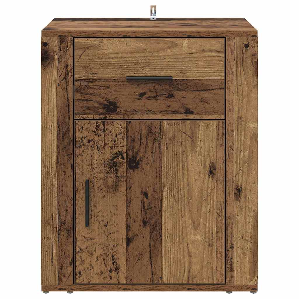Bedside Cabinet Old wood 50 x 36 x 60 cm Engineered wood