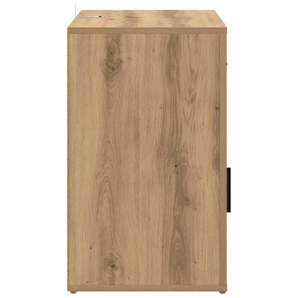 Bedside Cabinet Artisan oak 50 x 36 x 60 cm Engineered wood