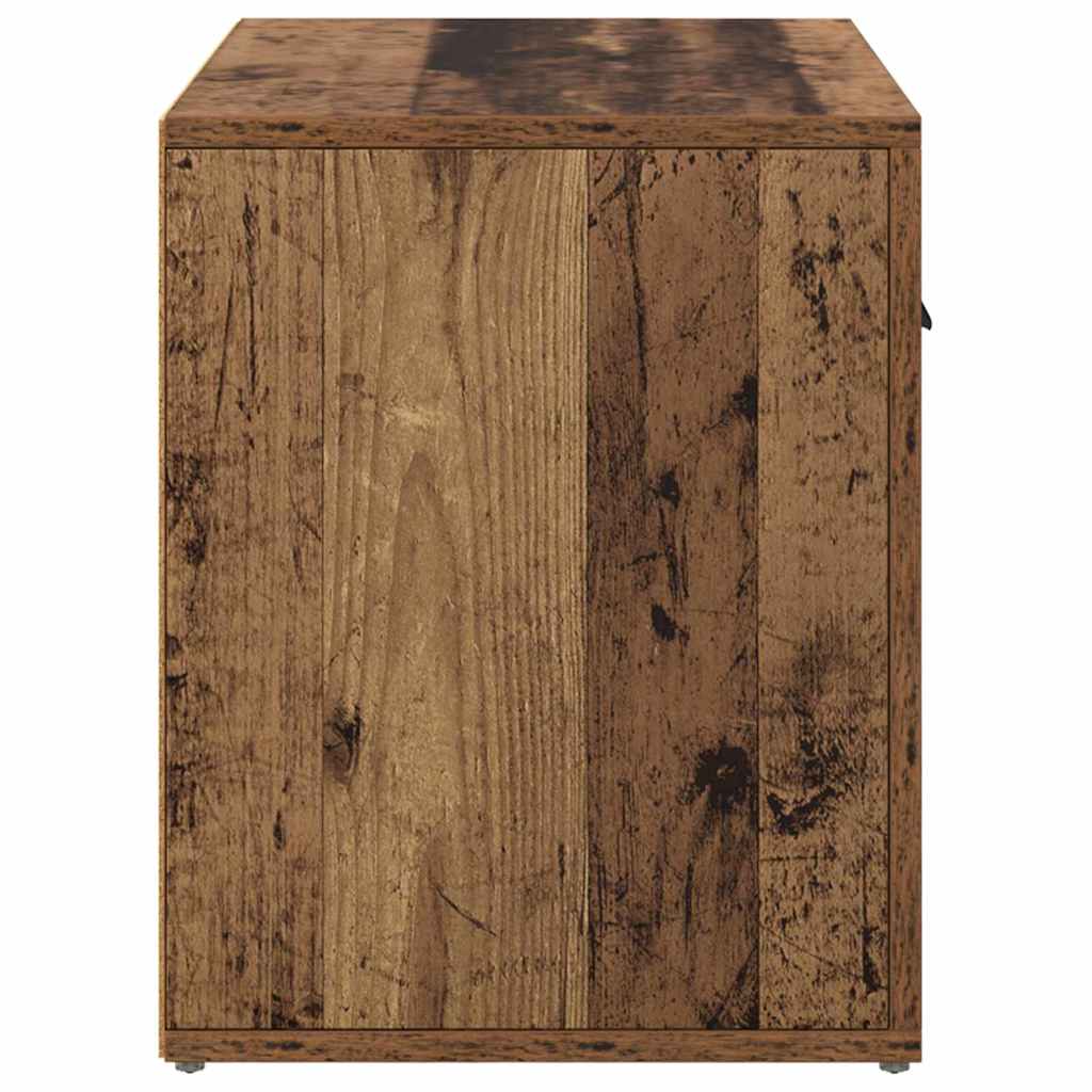 Bedside Cabinet Old wood 60 x 36 x 45 cm Engineered wood