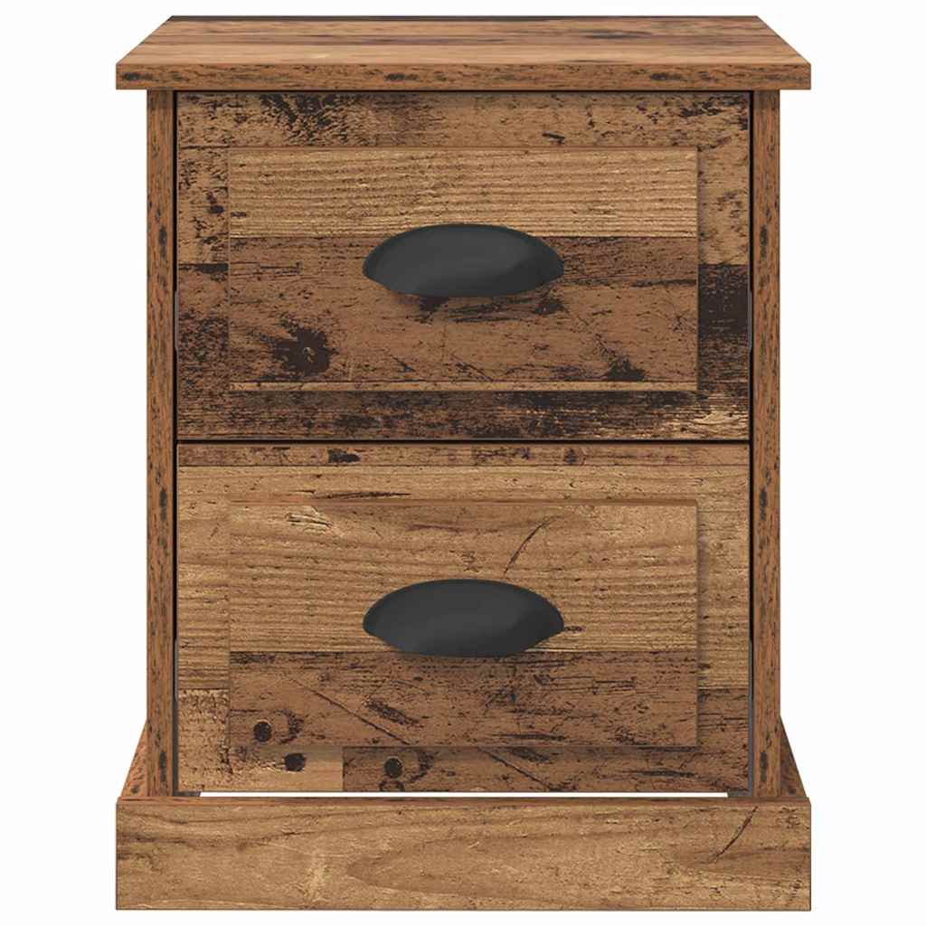 Bedside Cabinet Old wood 39 x 39 x 47.5 cm Engineered wood