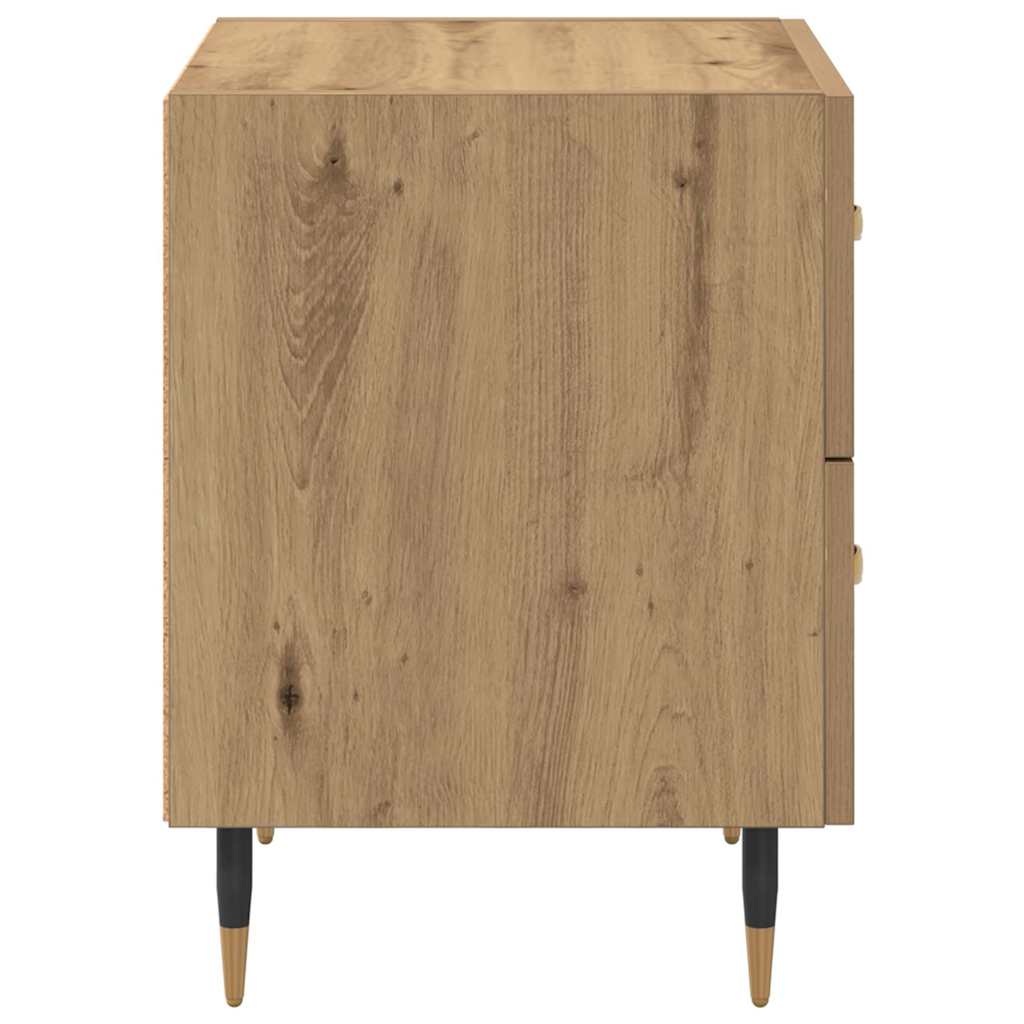 Bedside Cabinet Artisan oak 40 x 35 x 47.5 cm Engineered wood