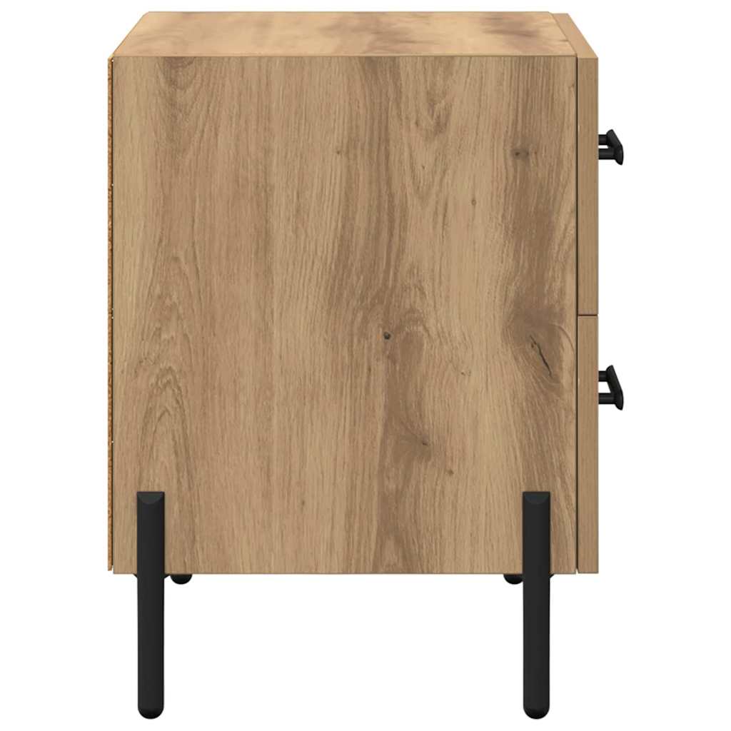 Bedside Cabinet Artisan oak 40 x 35 x 47.5 cm Engineered wood