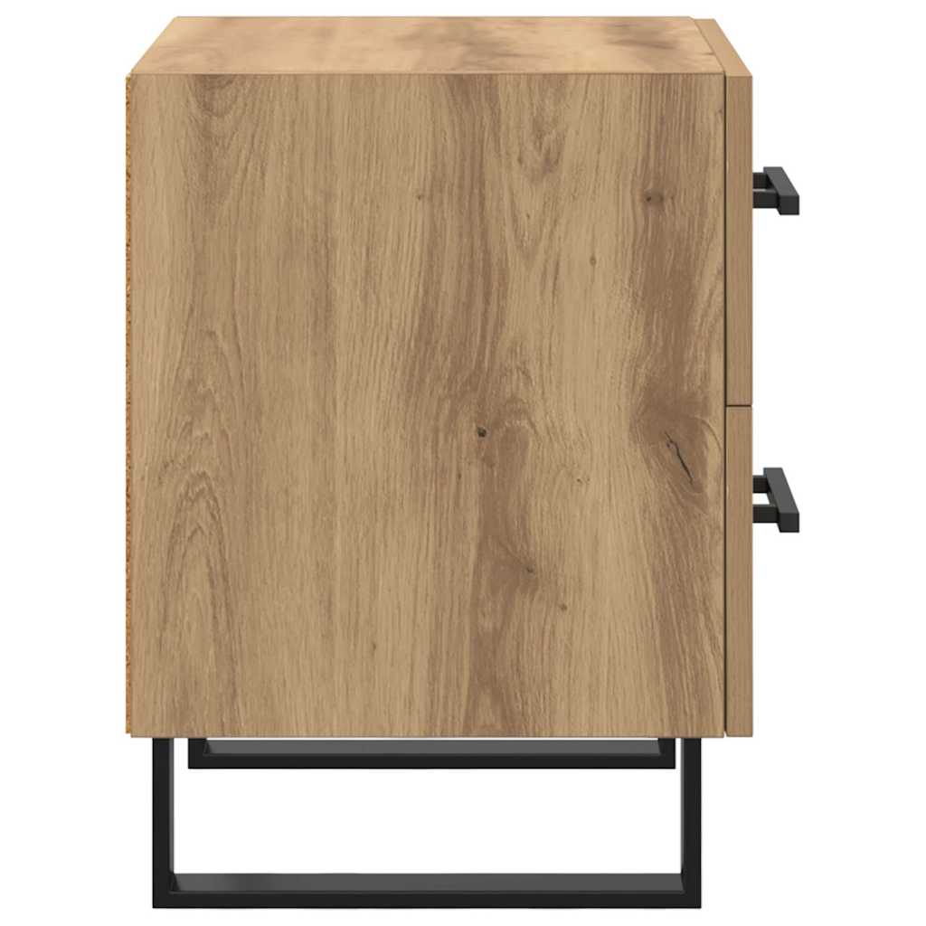 Bedside Cabinet Artisan oak 40 x 35 x 47.5 cm Engineered wood