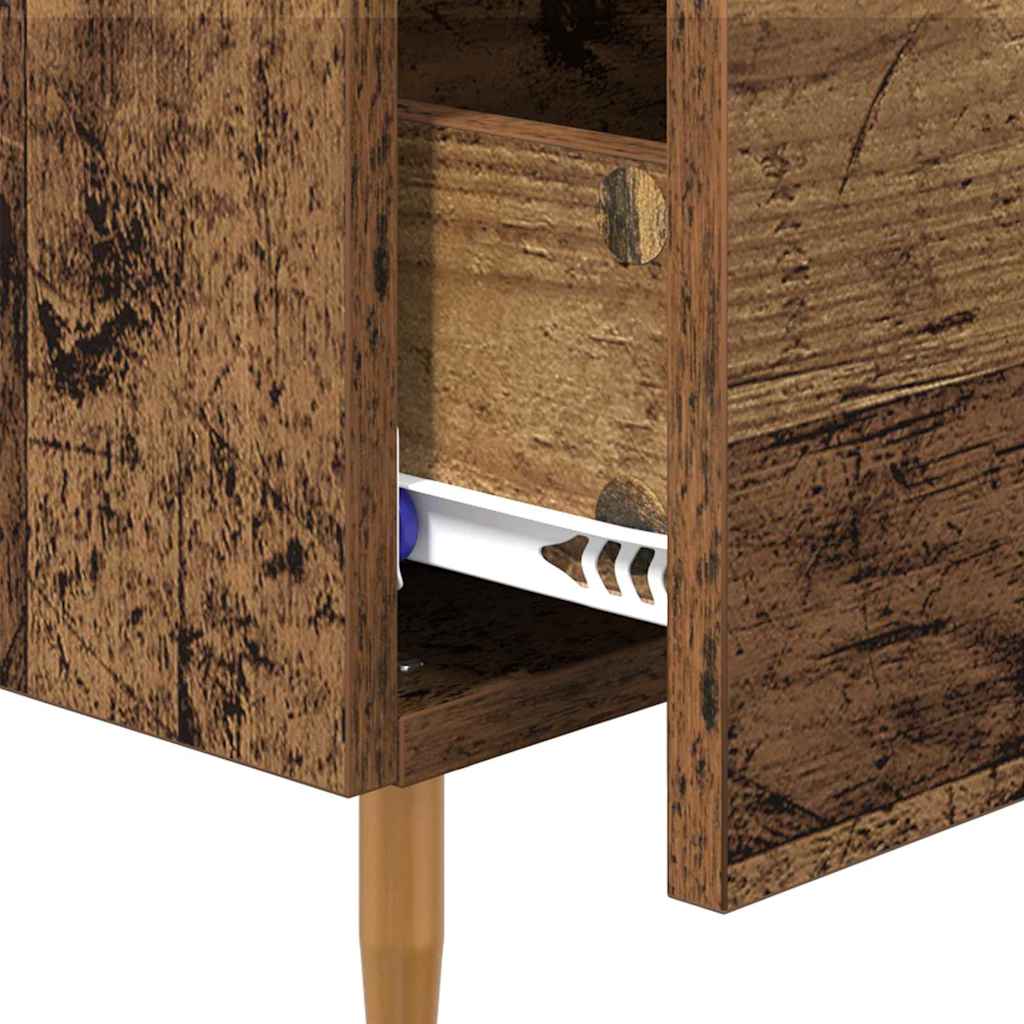 Bedside Table Brown 40 x 35 x 47.5 cm Engineered wood
