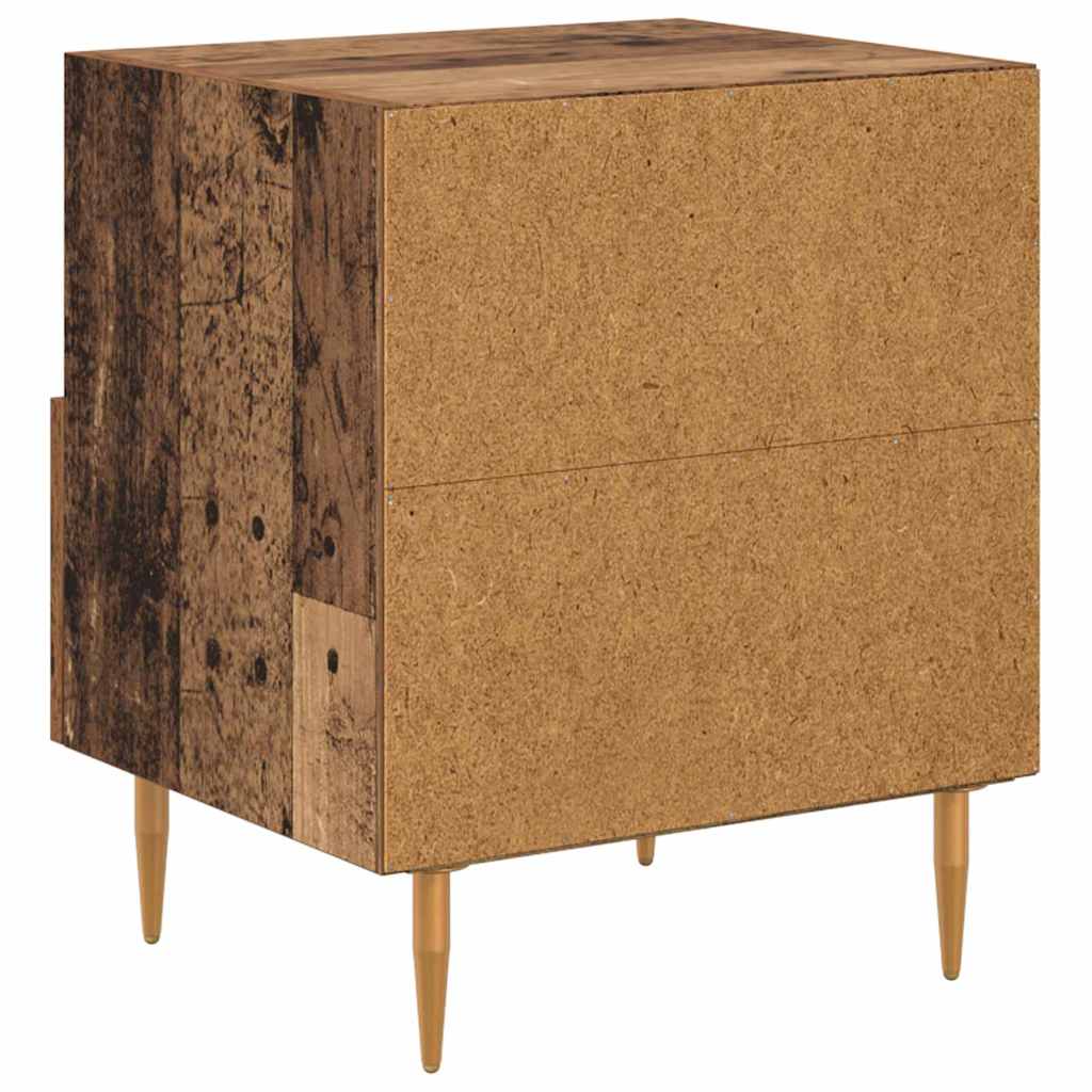 Bedside Table Brown 40 x 35 x 47.5 cm Engineered wood