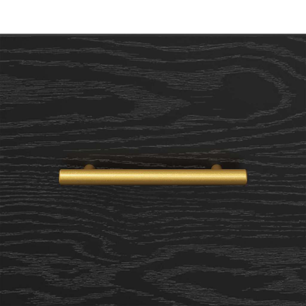 Bedside Table Black 40 x 35 x 47.5 cm Engineered wood