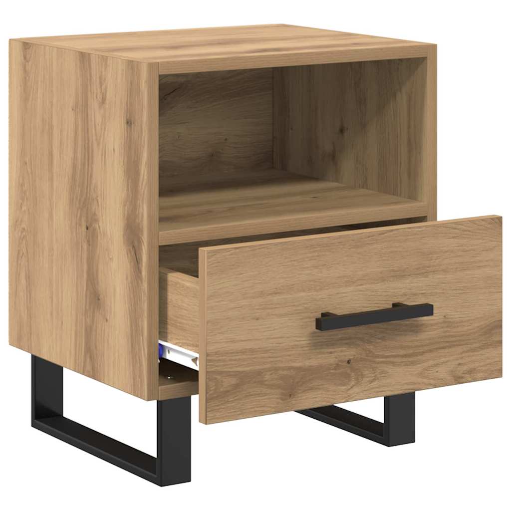 Bedside Cabinet Artisan oak 40 x 35 x 47.5 cm Engineered wood