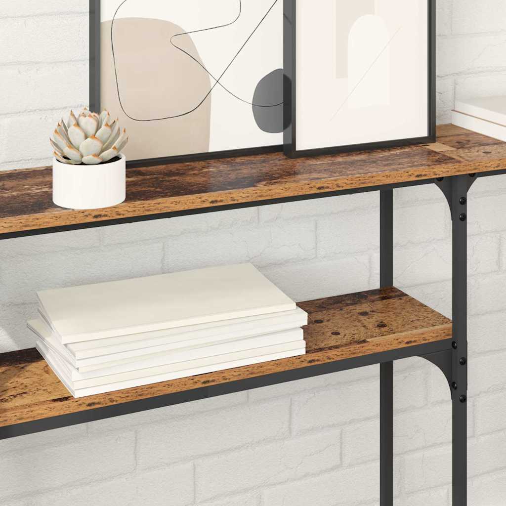 ConsoleTable Old wood 145x22.5x75cm Engineered Wood