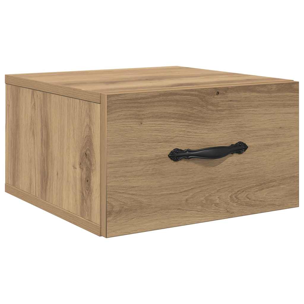 Bedside Cabinet Artisan oak 35 x 35 x 20 cm Engineered wood