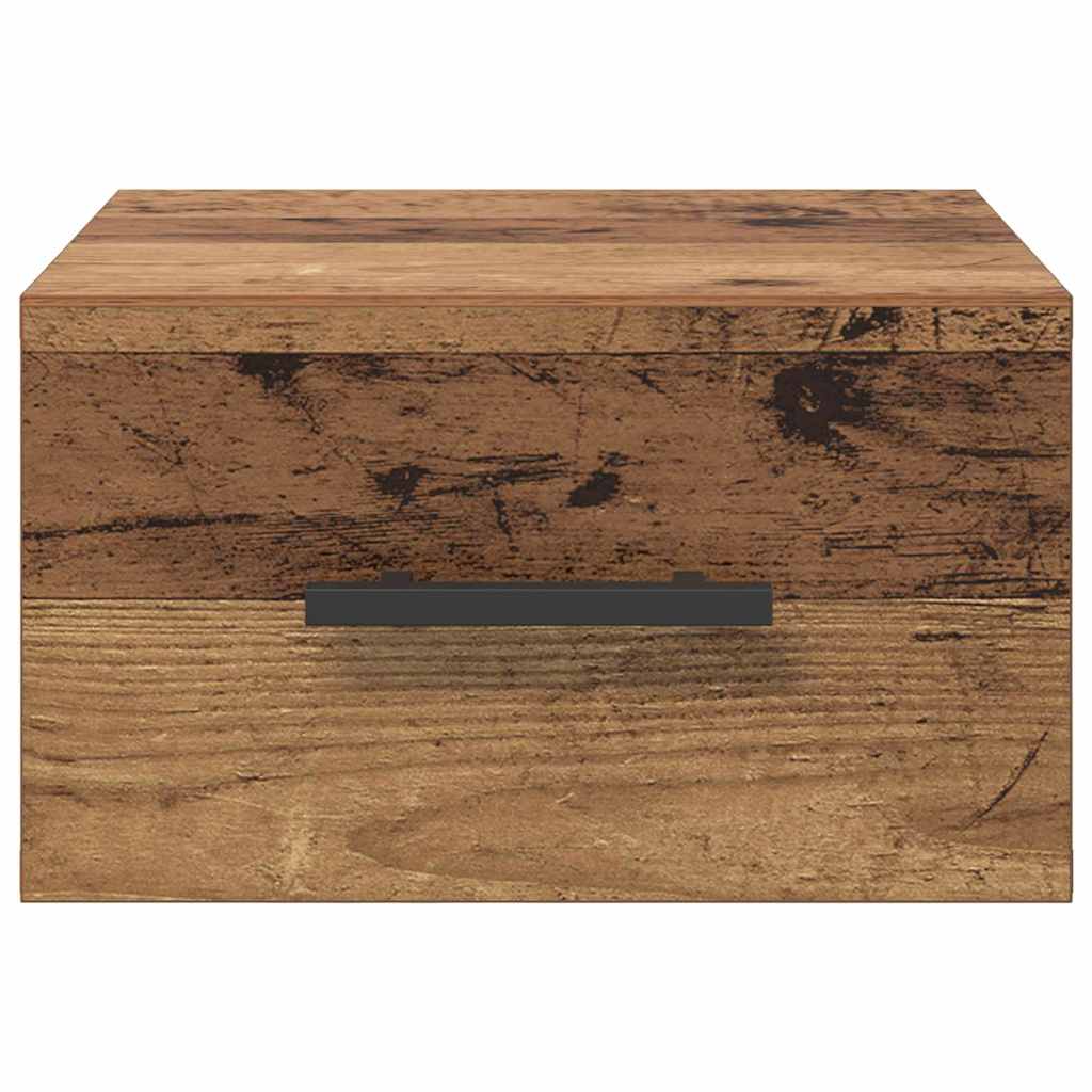 Bedside Cabinet Old wood 35 x 35 x 20 cm Engineered wood