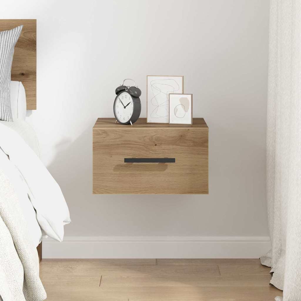 Bedside Cabinet Artisan oak 35 x 35 x 20 cm Engineered wood