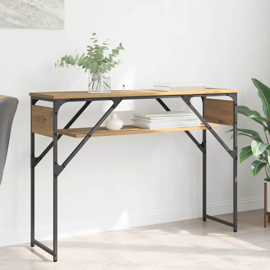 ConsoleTable Artisan Oak 105 x 30 x 75 cm Engineered Wood