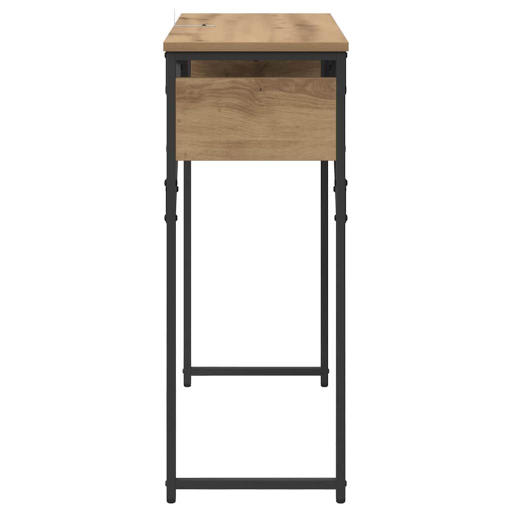 ConsoleTable Artisan oak 75x30x75cm Engineered Wood