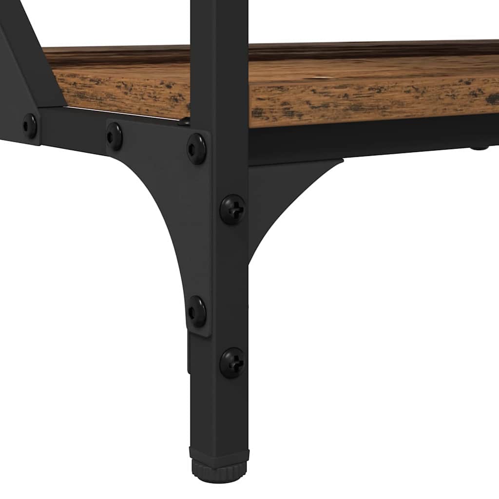 Coffee Table Old Wood 70 x 50 x 50 cm Engineered Wood