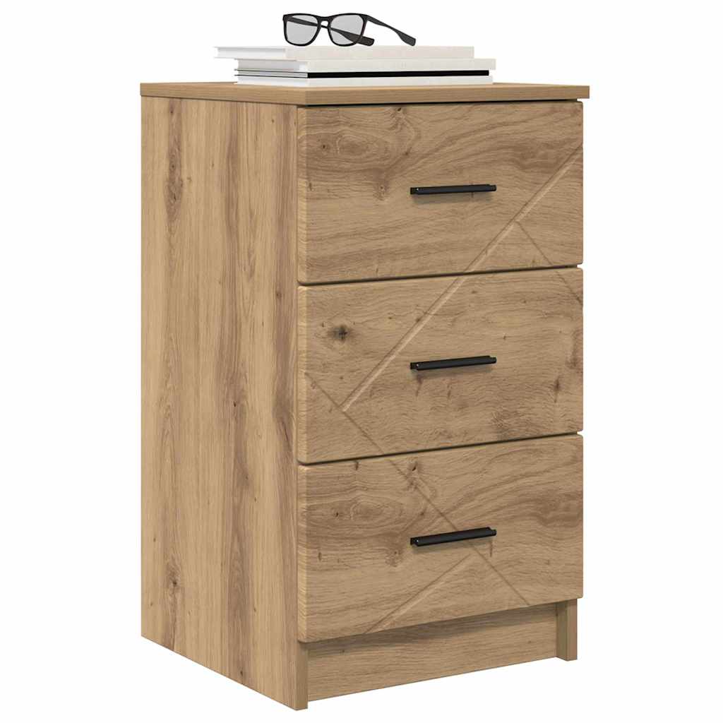 Bedside Cabinet Artisan oak 38 x 38 x 66 cm Engineered wood