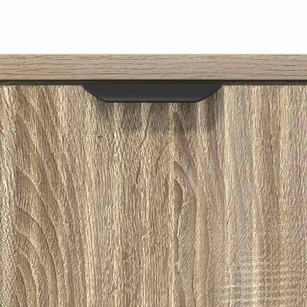 Bedside Table Sonoma oak 63.5 x 36 x 61 cm Engineered wood