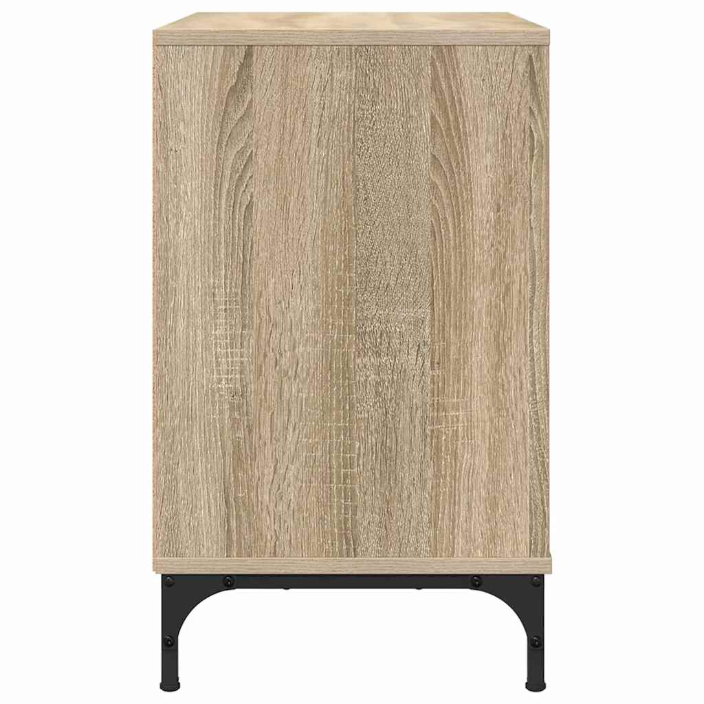 Bedside Table Sonoma oak 63.5 x 36 x 61 cm Engineered wood