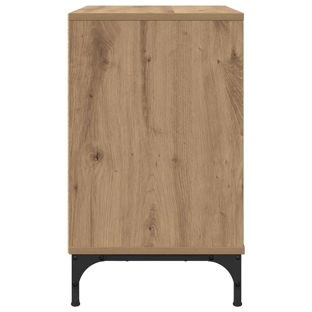 Bedside Table Artisan oak 63.5 x 36 x 61 cm Engineered wood