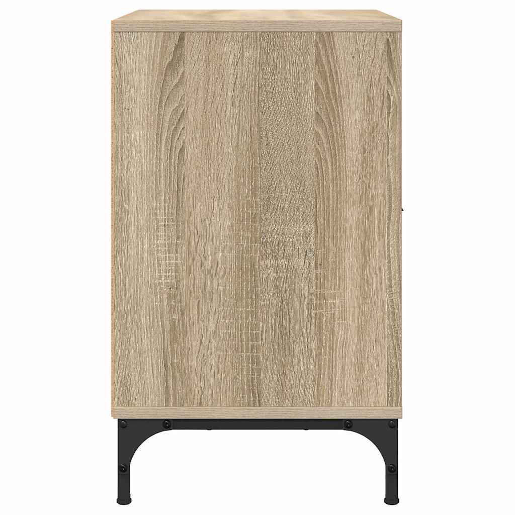 Bedside Tables 2 pcs Sonoma oak 49 x 36 x 61 cm Engineered wood