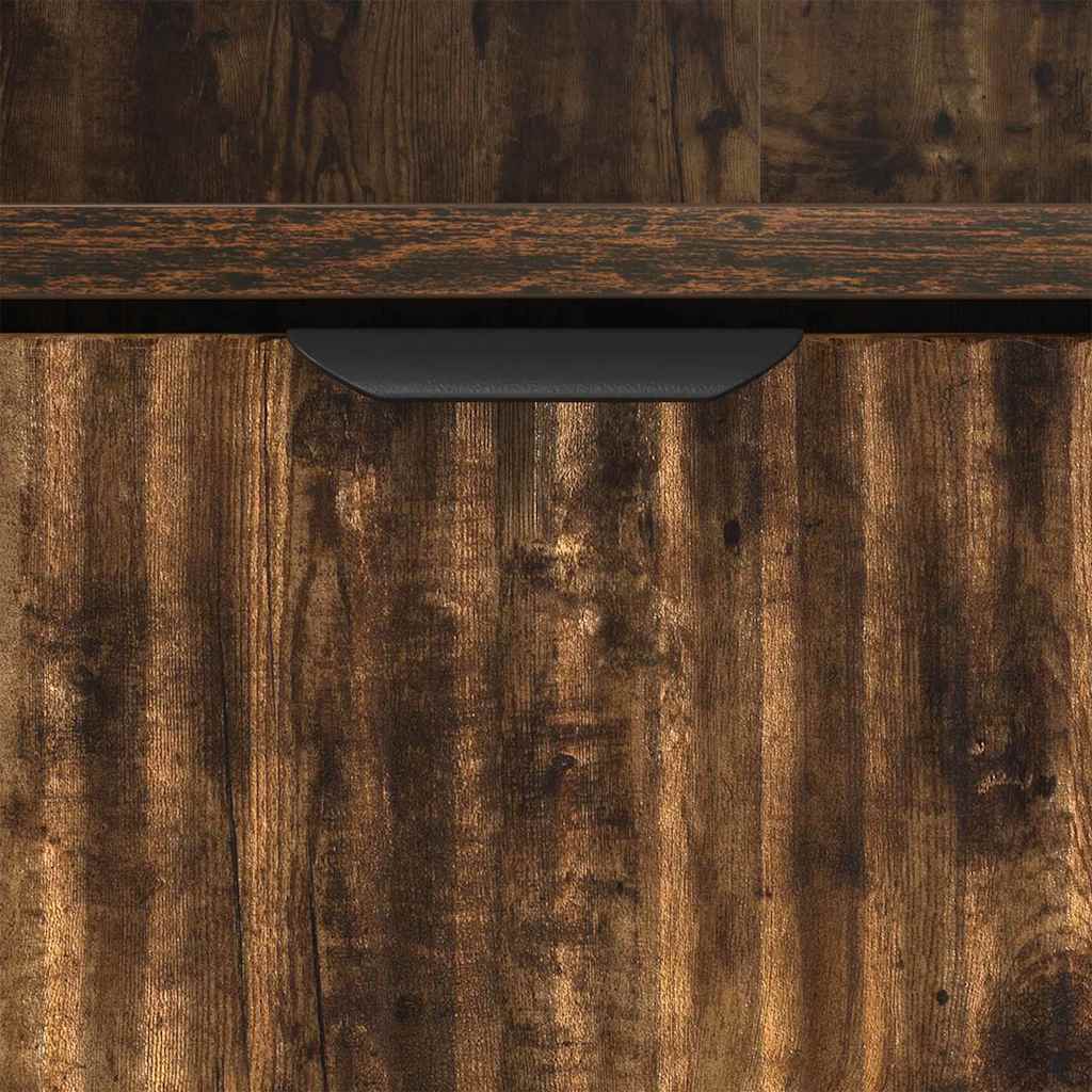 Bedside Tables 2 pcs Smoked oak 49 x 36 x 61 cm Engineered wood